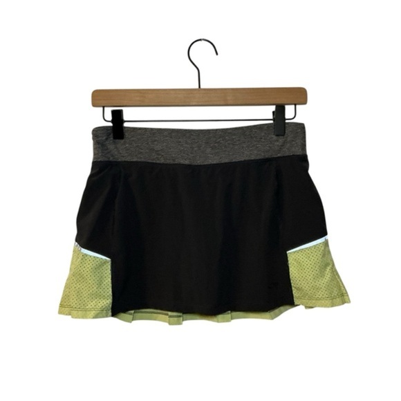 Champion Black and Yellow Skater Mini Skorts - Picture 1 of 6